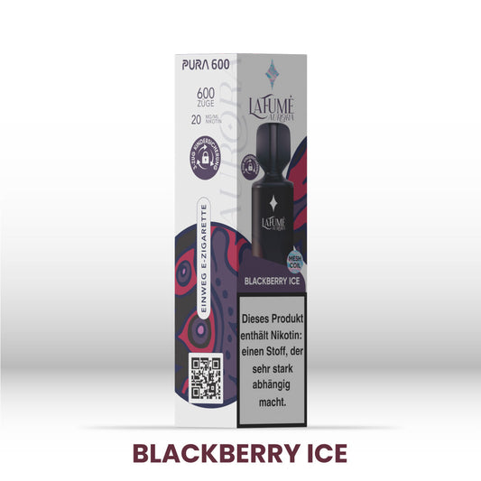 La Fume Aurora Vape Blackberry Ice E-Shisha E-Zigarette mit Trauben Geschmack Aroma Online Shop 600 Züge 20mg/ml Nikotin