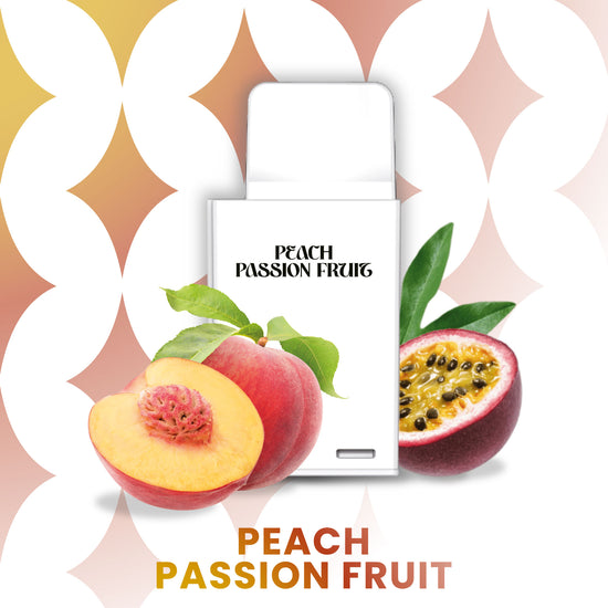 La Fume Cuatro Pod System Peach Passion Fruit Liquid