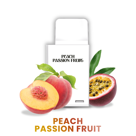 La Fume Cuatro Pod Mehrweg Vape Peach Passion Fruit