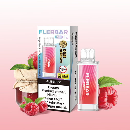 Flerbar Pod Alberry Prefilled Pods 2x2ml