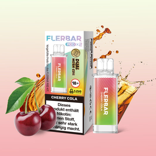 Flerbar Pod Cherry Cola Prefilled Pods 2x2ml