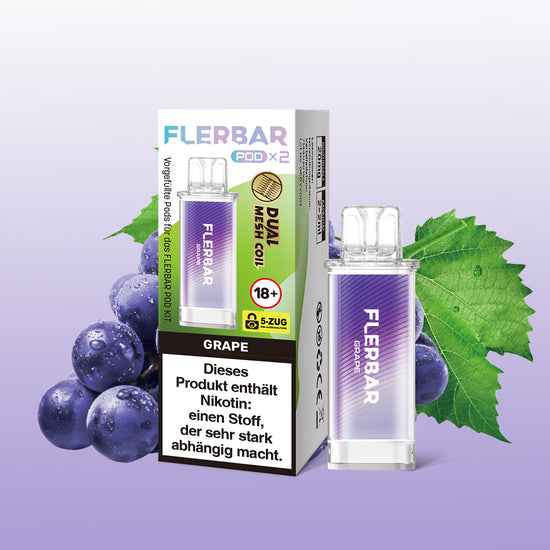 Flerbar Pod Grape Prefilled Pods 2x2ml