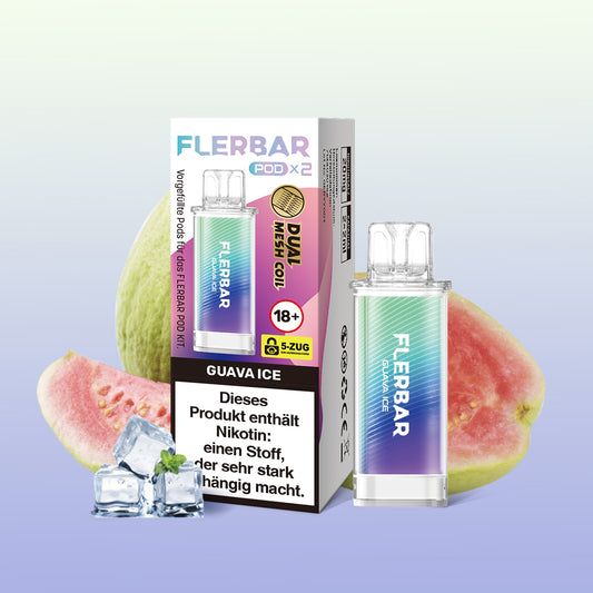 Flerbar Pod Guava Ice Prefilled Pods 2x2ml