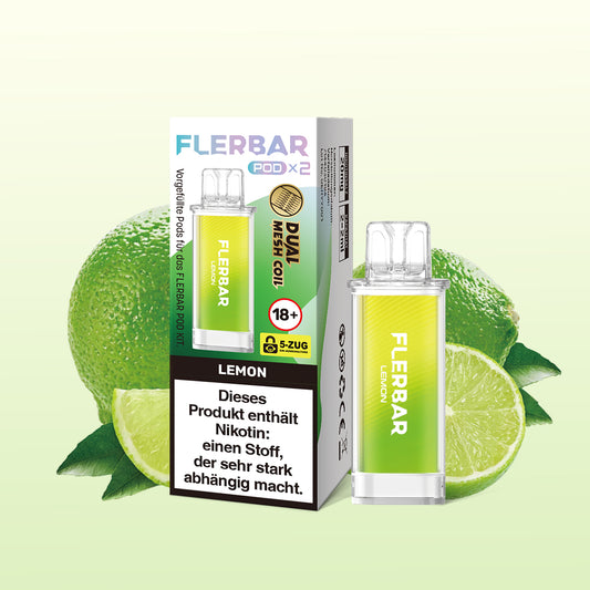 Flerbar Pod Lemon Prefilled Pods 2x2ml