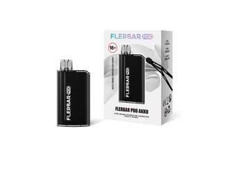 flerbar pod mehrweg Vape Akku Black