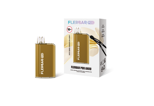 flerbar pod mehrweg Vape Akku Golden