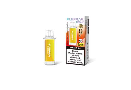 Flerbar Pod Banana Ice Prefilled Pods 2x2ml günstig kaufen für mehrweg vape