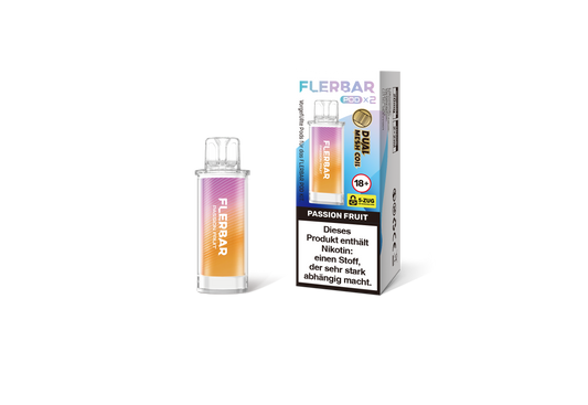 Flerbar Pod Passion Fruit Prefilled Pods 2x2ml günstig kaufen für mehrweg vape