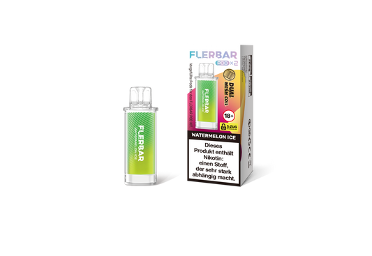 Flerbar Pod Watermelon Ice Prefilled Pods 2x2ml günstig kaufen für mehrweg vape