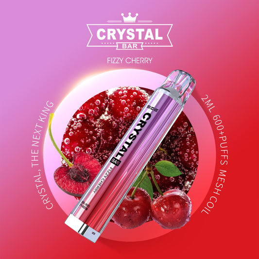 SKE Crystal Bar 600 Fizzy Cherry