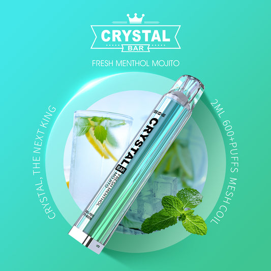 SKE Crystal Bar Einweg E-Zigarette Fresh Menthol Mojito