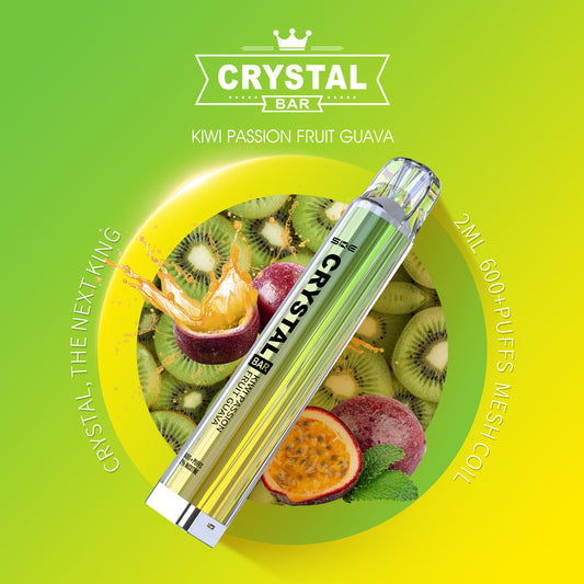 SKE Crystal Bar Kiwi Passion Fruit Guava VapeSKE Crystal Bar Kiwi Passion Fruit Guava Vape