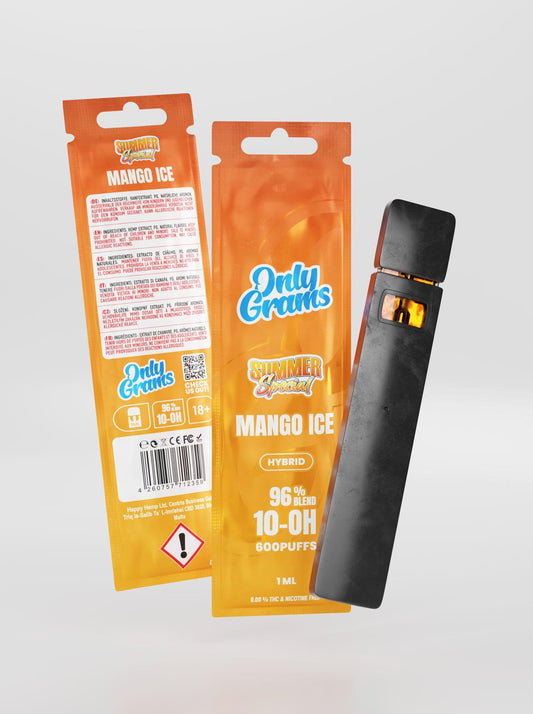 OnlyGrams 10-O-H Mango Ice Einweg Vape