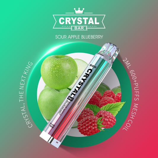 SKE Crystal Bar Sour Apple Blueberry