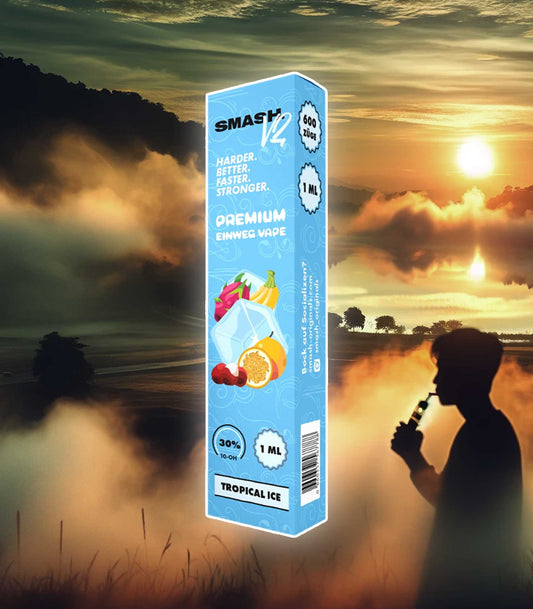 Smash V2 10-O-H | Einweg Vape HHC THCP Tropical Ice